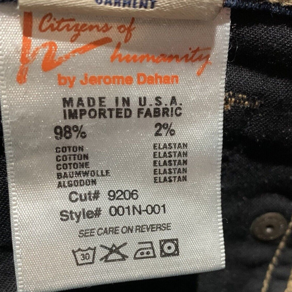 COH Jeans Women's Size 26 Low Waist Bootcut Kelly Stretch Distressed - Picture 5 of 7